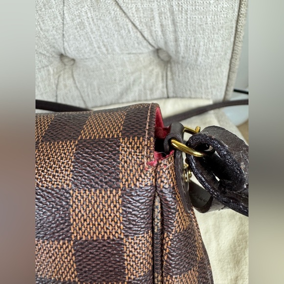 LOUIS VUITTON Favorite MM 2way Hand chain shoulder bag  Damier Ebene Used - Picture 8 of 13